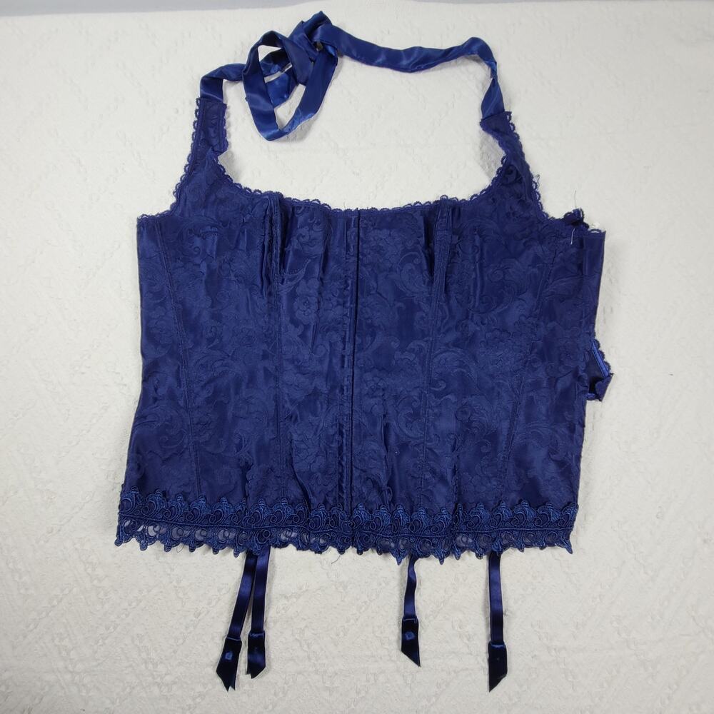 Frederick's of Hollywood sweetheart dream corset Size 44 set 3X thongs intimates - Picture 3 of 12
